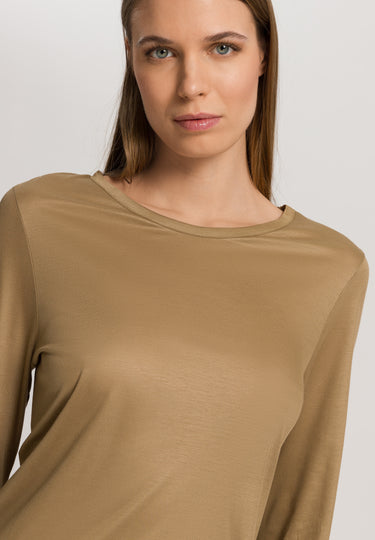 Olivia Soft Tencel™ Round Neck Top | Fern Green 74776-1711